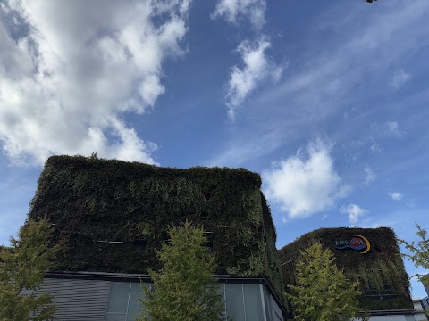 Vertical Garden Wall at Canal City Hakata